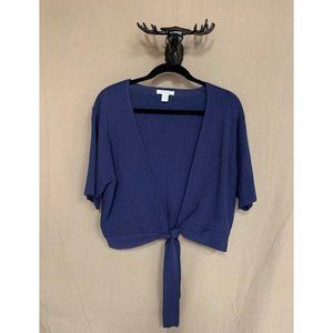 Dress‎ Barn Plus Size Front Tie Shrug